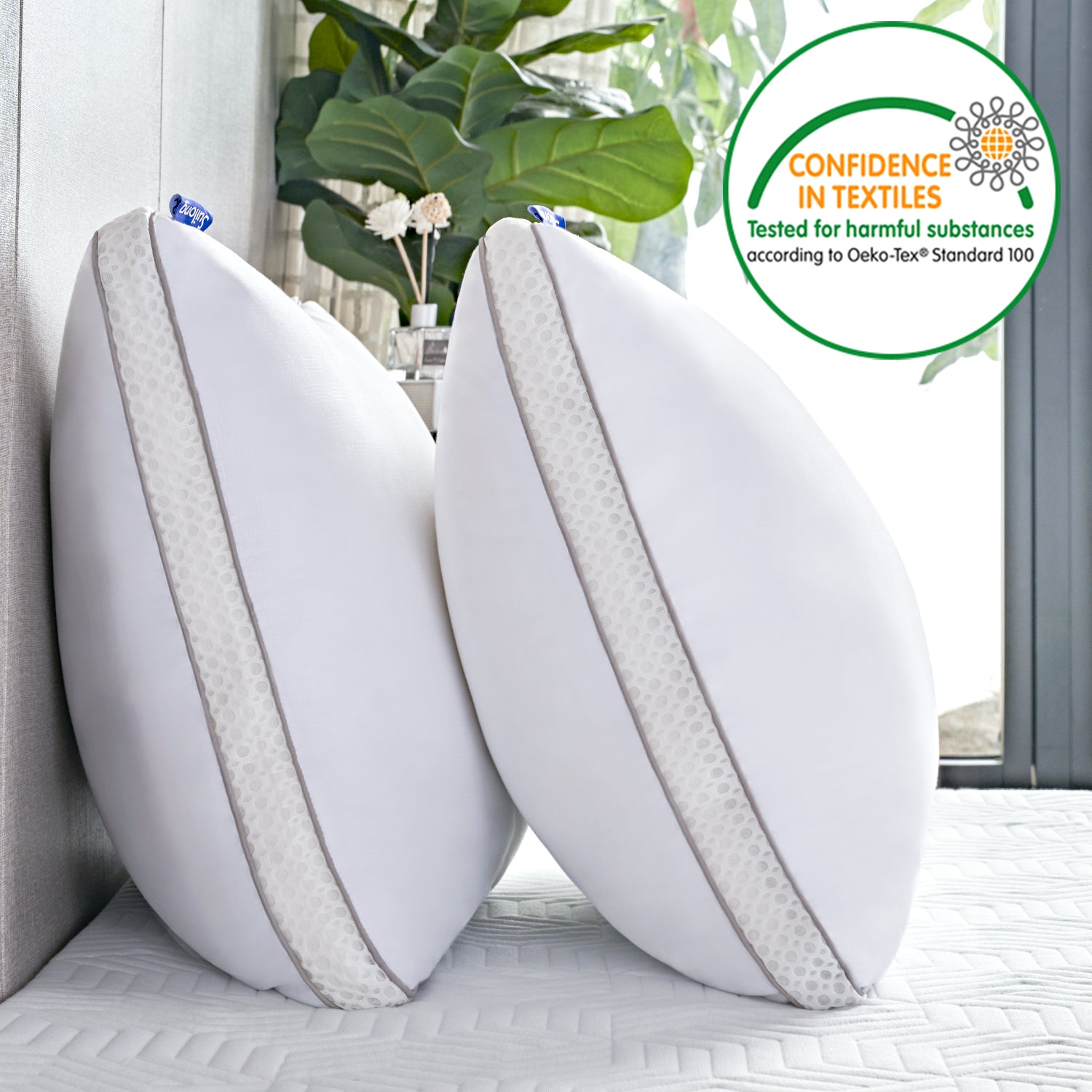 Suilong Sweetdream Adjustable Fiber Filled Hotel Pillows with Zipper –  Suilong Canada